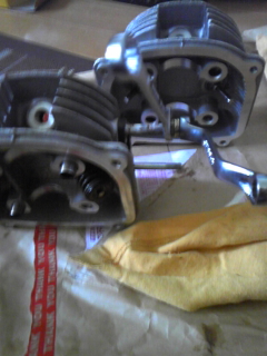 ヘッドのパーツ移植 ヘッドのパーツ移植